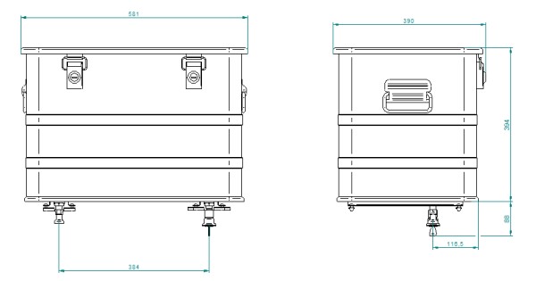 Backrack+ Kit Snap Box + Mini Rack