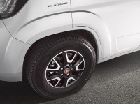Alufelgenkit Fiat Alufelgenkit Fiat original Felge 16" X 6 J, ET 68 Light-Chassis, LK 118