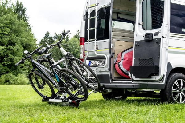 Fahrradträger klappbar für 3 Räder auf Anhängekupplung