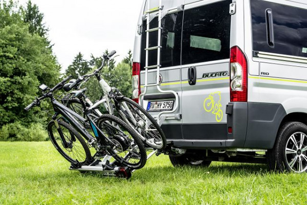 Fahrradträger klappbar für 3 Räder auf Anhängekupplung
