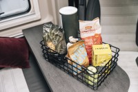 Retrofit basket for Camper Van kitchen pullout